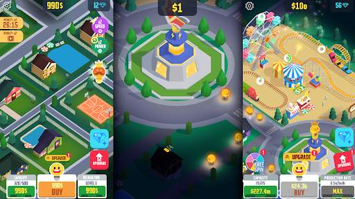 Idle Light City: Clicker Games screenshot 7