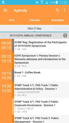 2019 EGPA Annual Conference скриншот 1