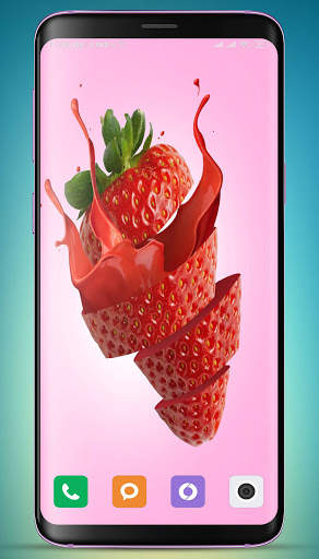 Strawberry wallpaper HD screenshot 5
