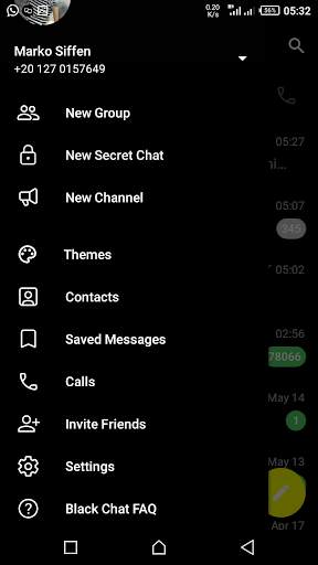 Black Chat - imos screenshot 1