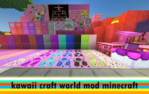 Minecraft Kawaii WorldCraft screenshot 4