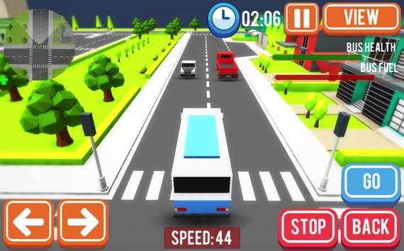 Cartoon Bus Simulator 3D screenshot 4