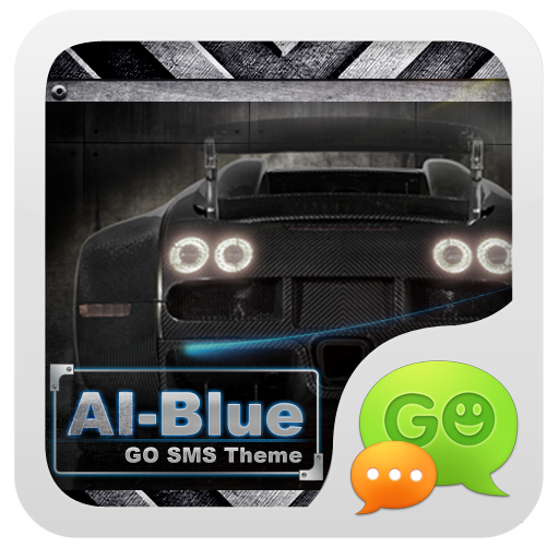 GO SMS PRO AiBlue ThemeEX icon