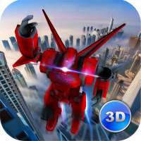 Flying Robot Simulator 3D logo