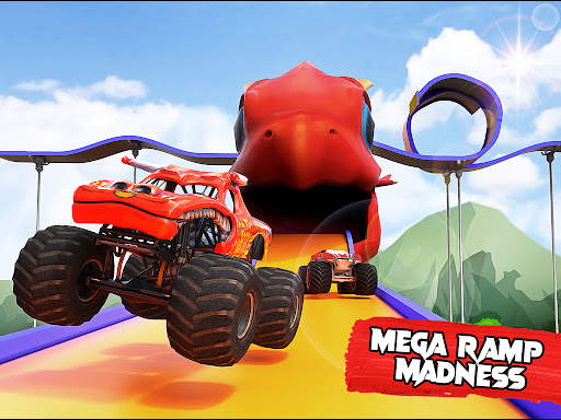 Monster Car Unlimited-Race off screenshot 4