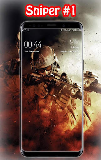 Military Sniper Wallpaper скриншот 2
