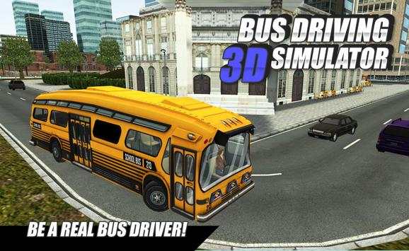 Bus Driving: 3D simulation screenshot 1
