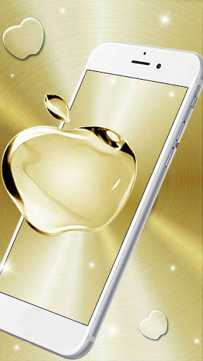 Coal Black Apple Live Wallpaper screenshot 1