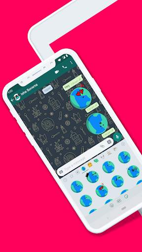 Earthy - Stickers for WhatsApp (WASticker apps) screenshot 2