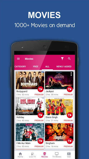 nexGTv SD Live TV on Mobile screenshot 3