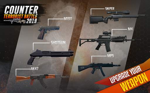 Fire Free Counter Terrorist: Gun Simulator Games screenshot 2