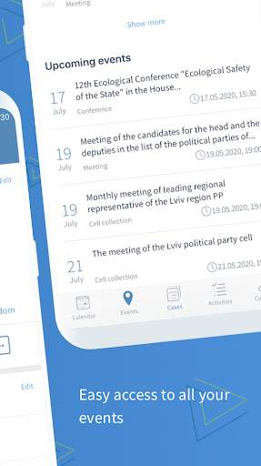 CiviMobile – l’application mobile pour CiviCRM screenshot 3