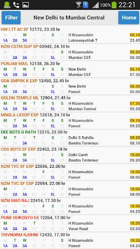 eRail.in Railways Train Time T screenshot 7