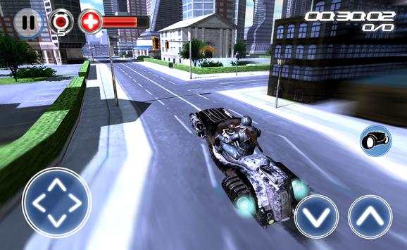 Police Hover Bike: Crime City स्क्रीनशॉट 3
