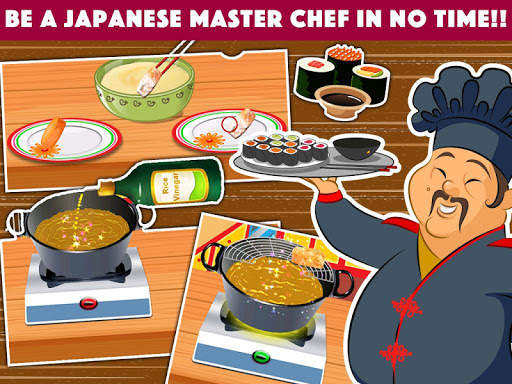 Japanese Food Maker Food Games screenshot 5
