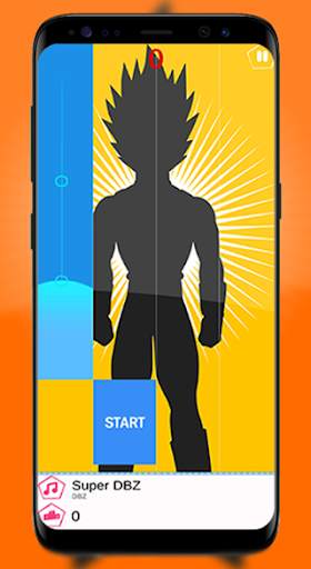Dragon Super Piano Tiles-Anime Shadow screenshot 2