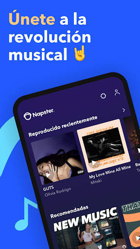 Napster screenshot 1