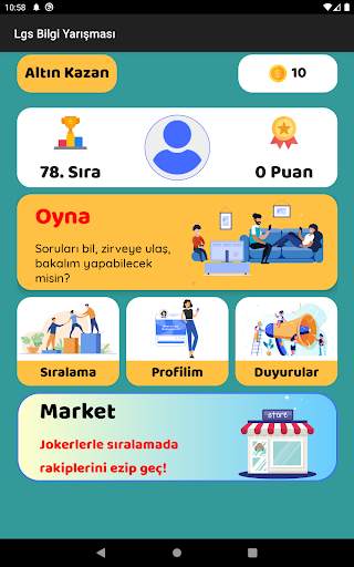8. Sınıf Bilgi Yarışması & Sohbet Lgs Test Çöz screenshot 9