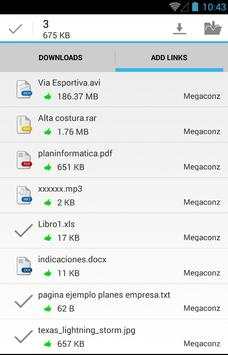 Advanced Downloader for Mega screenshot 3