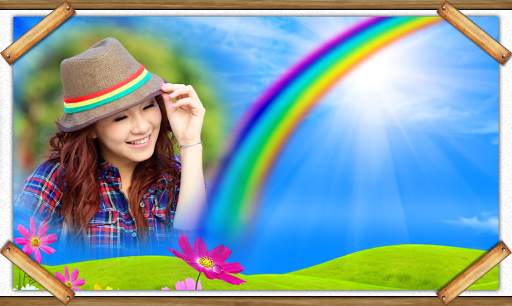 Rainbow Photo Frames screenshot 2