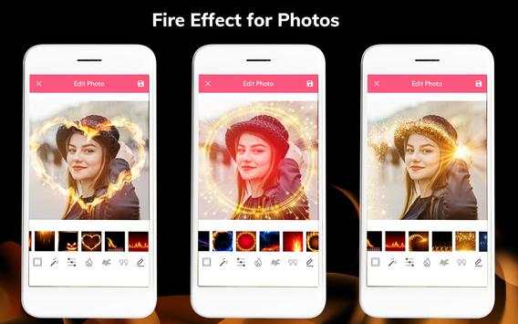 Fire Effect Photo Editor - Flame Photo Editor screenshot 5