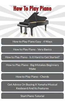 How To Play Piano screenshot 4