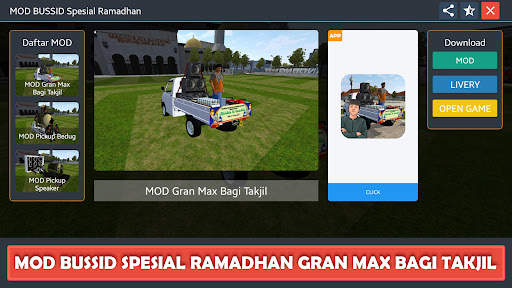 MOD BUSSID Spesial Ramadhan screenshot 1
