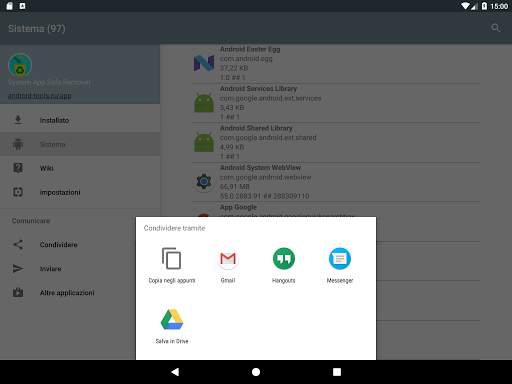 Gestore app di sistema screenshot 24