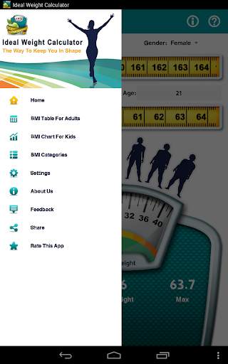 Ideal Weight Calculator screenshot 10