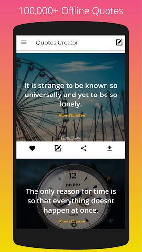 Quotes Creator - Picture Quotes screenshot 1