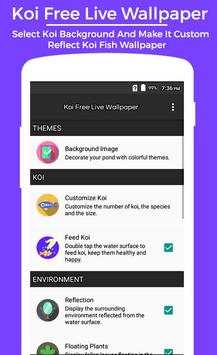 Koi Free Live Wallpaper screenshot 2