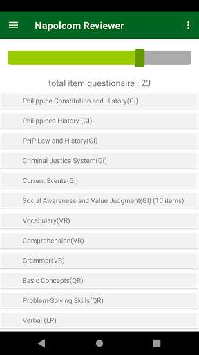 NAPOLCOM REVIEWER screenshot 2