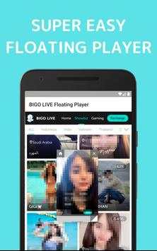 Floating Player for BIGO LIVE (Multi-Tasking) screenshot 1