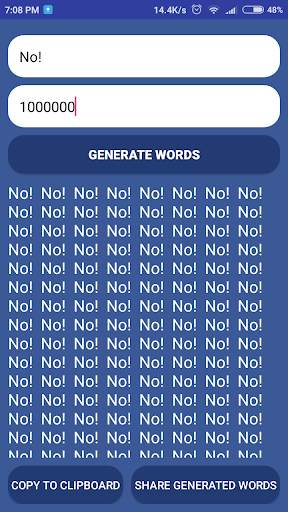 Text Repeater App screenshot 5