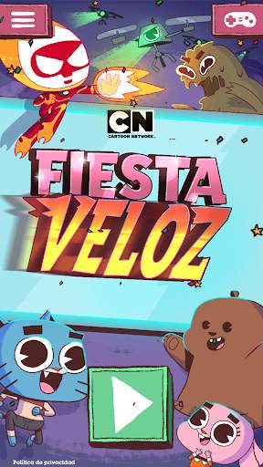 Cartoon Network Fiesta Veloz screenshot 1