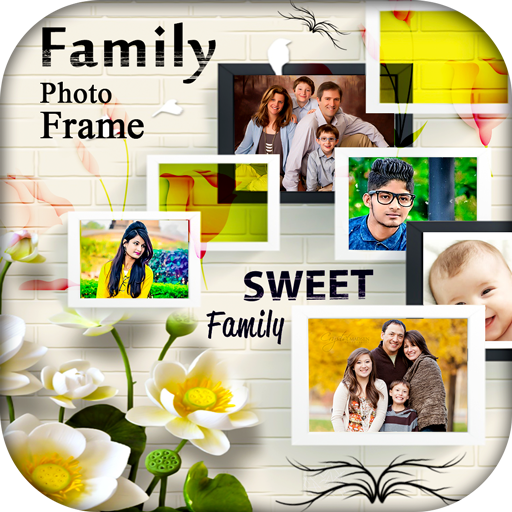 Family Photo frame icon