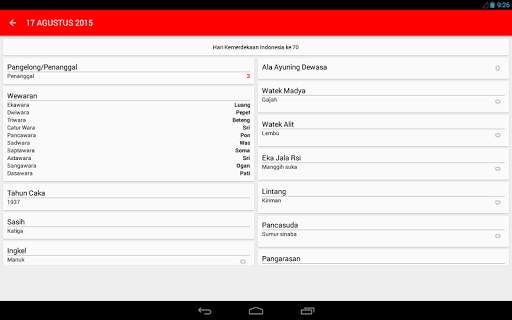 Kalender Bali screenshot 11