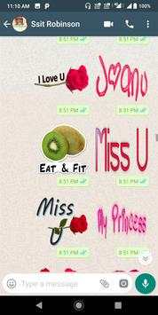 Free WASticker App Lovely Sticker for WhatsApp screenshot 8