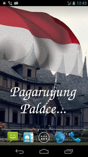 Indonesia Flag Live Wallpaper screenshot 3