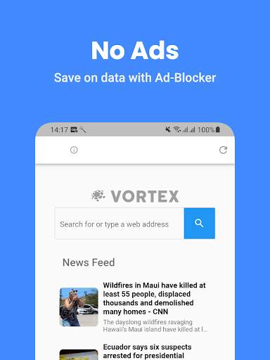 Vortex Browser: VPN & Ad-Block screenshot 6