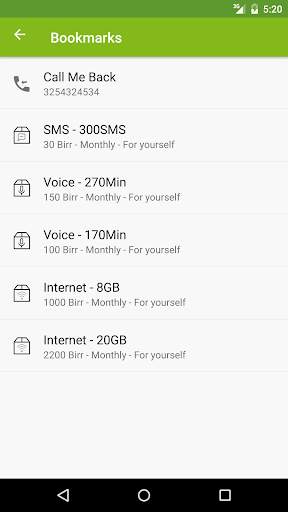 Ethio Telecom App screenshot 3