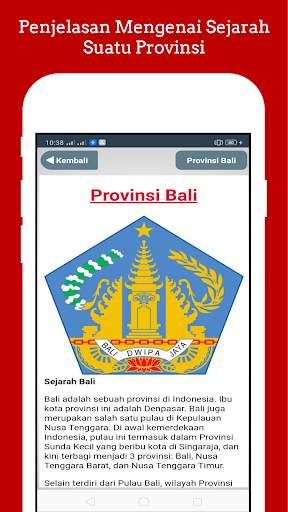 Daftar 34 Provinsi di Indonesia screenshot 2