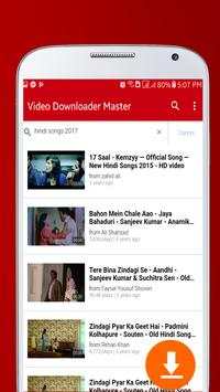 Video Downloader master screenshot 1