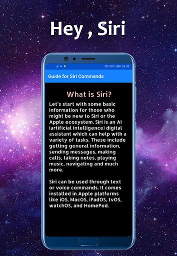Commands For SIRI Virtual Assistant screenshot 5