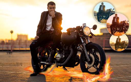 Bike Pic Blend Photo Editor 6 تصوير الشاشة