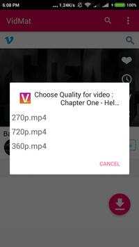 Vedmatt High Quality HD Video Downloader screenshot 3