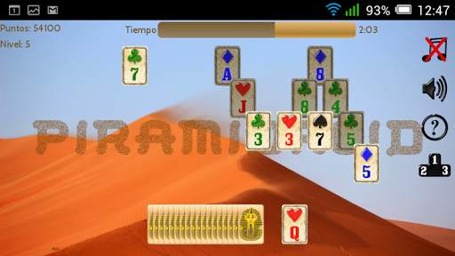 Piramidroid. Pyramid Solitaire. Card game screenshot 4