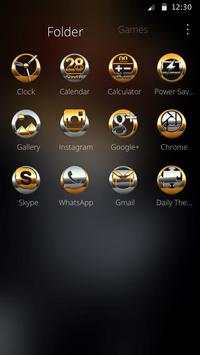 Gold Skull King Theme screenshot 3