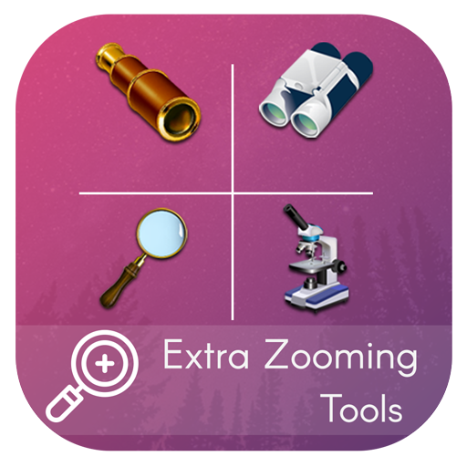 Magnifying Camera: Telescope Microscope Theme आइकन