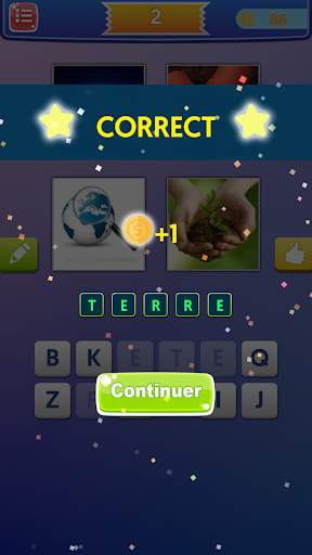 Jeu de mots en Français - 4 Images 1 Mot screenshot 2